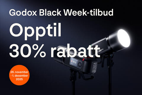 Black Week-tilbud fra Godox